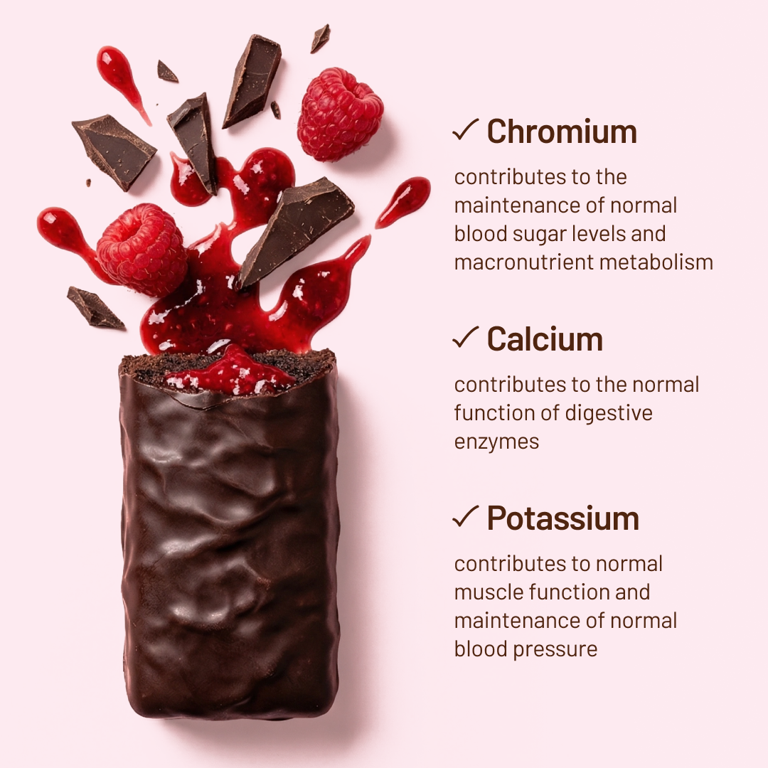 Dark Chocolate Berry Gateau Bo Bar